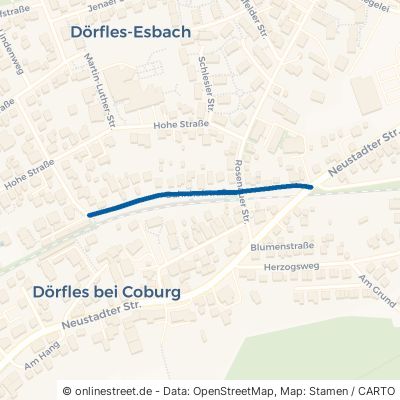 Bahnhofstraße Dörfles-Esbach Dörfles 