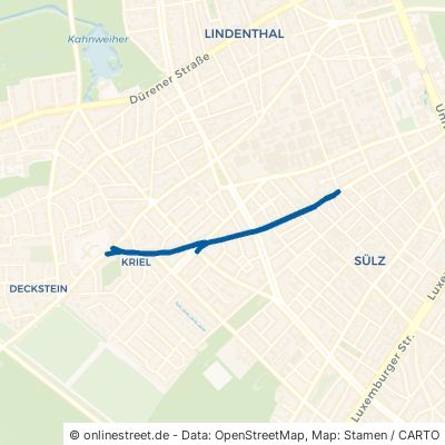 Zülpicher Straße Köln Sülz 