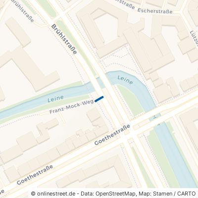 Franz-Mock-Weg 30169 Hannover Goetheplatz-Waterlooplatz 