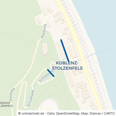 Am Schloßweg Koblenz Stolzenfels 