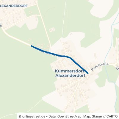 Lüdersdorfer Straße Am Mellensee Kummersdorf-Alexanderdorf 