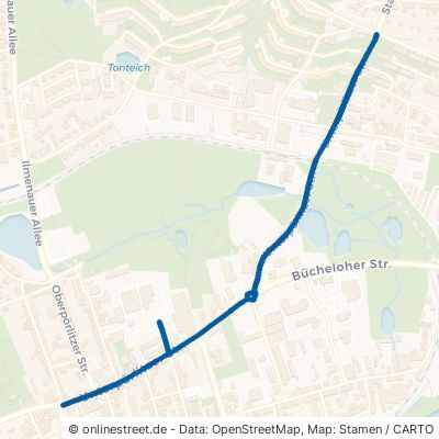 Unterpörlitzer Straße Ilmenau 