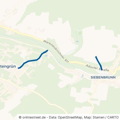 Bergweg Markneukirchen Siebenbrunn 