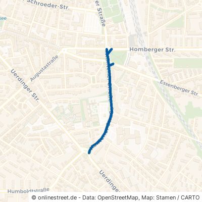 Xantener Straße Moers Moers-Mitte Asberg