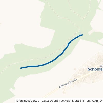 Forstweg Schernfeld Schönfeld 