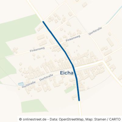 Trappstadter Straße Römhild Eicha 