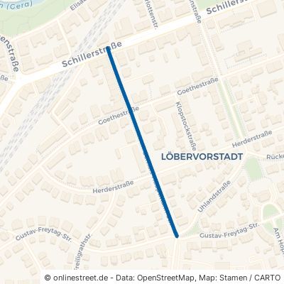 Gerhart-Hauptmann-Straße Erfurt Löbervorstadt 