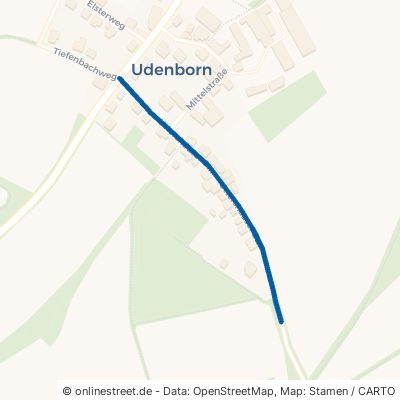 Uttershäuser Straße Wabern Udenborn 