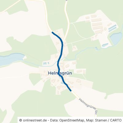 Helmsgrün-Dorfstraße Pöhl 