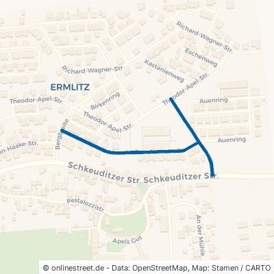 Auenstraße Schkopau Ermlitz 