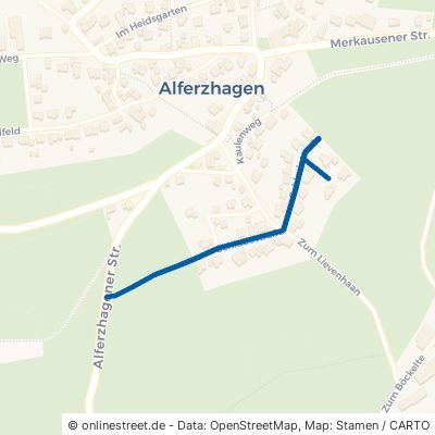 Schladestraße Wiehl Alferzhagen 