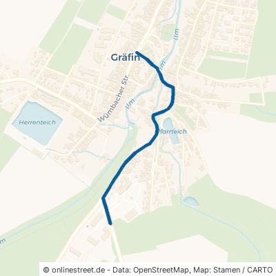 Alte Gehrener Straße Ilmenau Gräfinau-Angstedt 