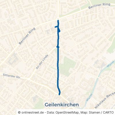 Heinsberger Straße Geilenkirchen Hünshoven 