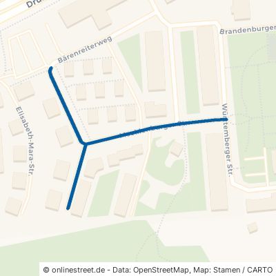 Mecklenburger Straße Kassel Bad Wilhelmshöhe 