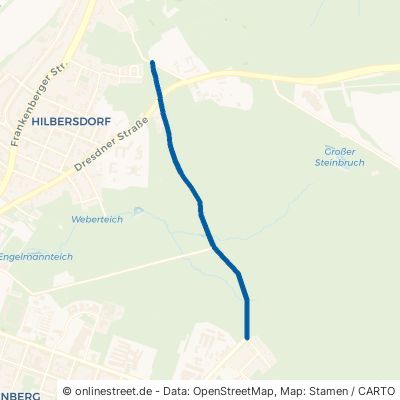 Steinweg Chemnitz Hilbersdorf 