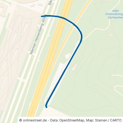 Kurt-Landauer-Weg München Schwabing-Freimann 