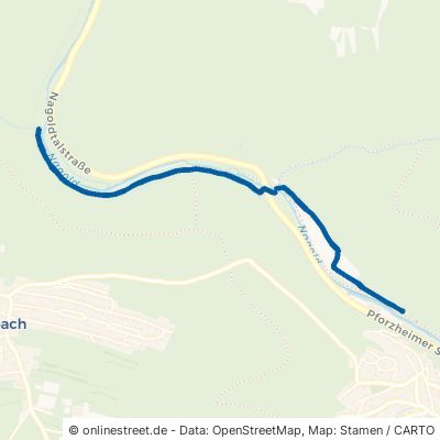 Nagoldtalweg Unterreichenbach 
