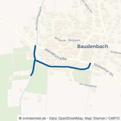 Raiffeisenstraße Baudenbach 