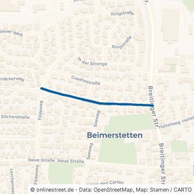 Schillerstraße 89179 Beimerstetten 