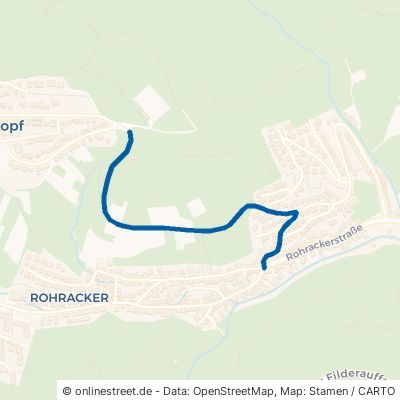 Speidelweg Stuttgart Rohracker 