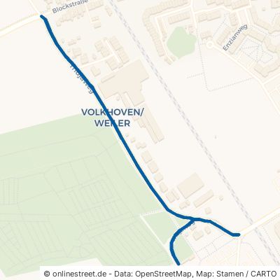 Thujaweg Köln Volkhoven/Weiler 