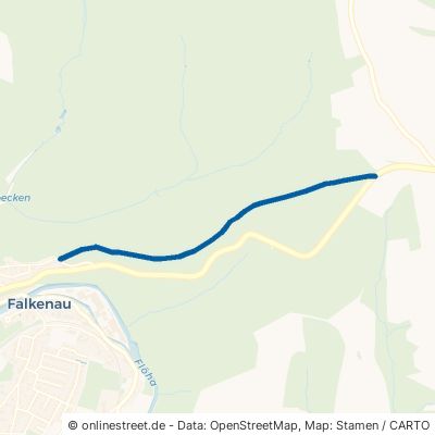 Alte Oederaner Straße Flöha Falkenau 