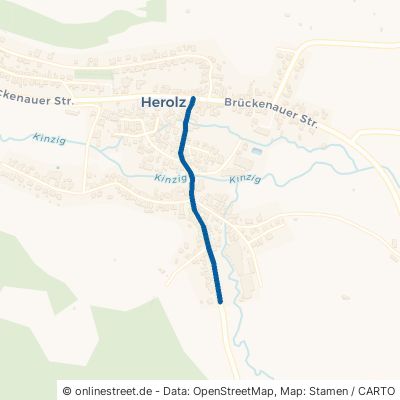 Ahlersbacher Straße Schlüchtern Herolz 