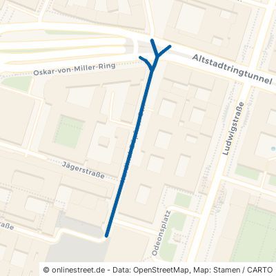 Kardinal-Döpfner-Straße München Maxvorstadt 