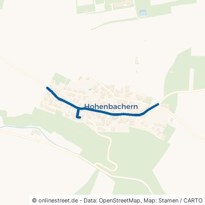 Ortsstraße Freising Hohenbachern 