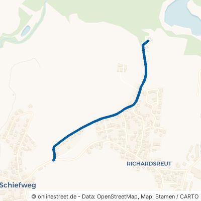 Hochstraße Waldkirchen Richardsreut 
