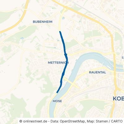 Winninger Straße 56072 Koblenz Metternich Metternich