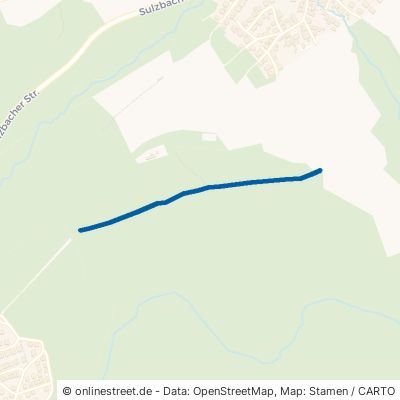 Kreutzeckweg Gaggenau Sulzbach 