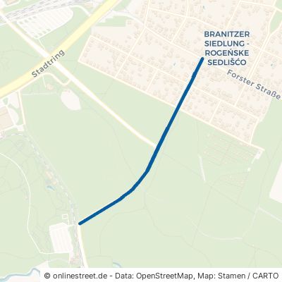 Pyramidenstraße Cottbus Branitz 