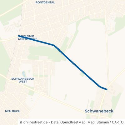 Zillertaler Straße Panketal Schwanebeck 