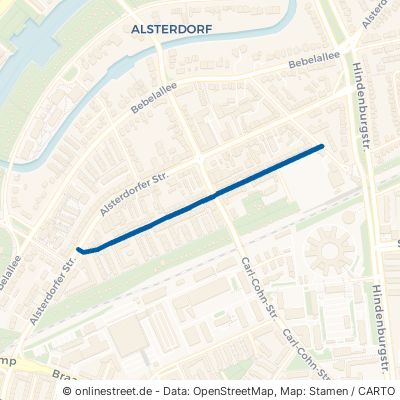 Bilser Straße Hamburg Alsterdorf 