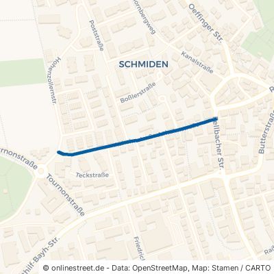 Achalmstraße Fellbach Schmiden 