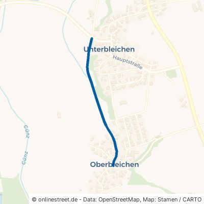 Mühlstraße Deisenhausen Oberbleichen 