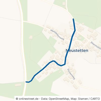 Hauptstraße Flachslanden Neustetten 