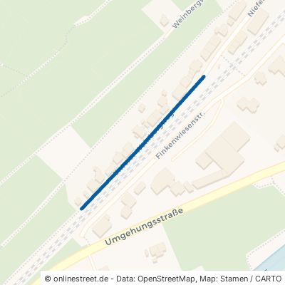 Unterer Weinbergweg Mühlacker Enzberg 