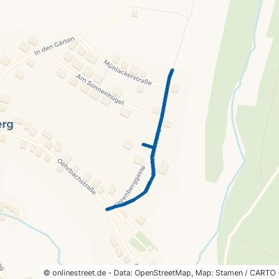 Einsiedelstraße Burkardroth Oehrberg 
