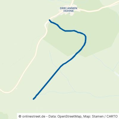 Sachshäuweg Oberharz am Brocken Elbingerode 