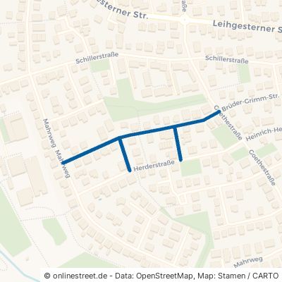 Ludwig-Uhland-Straße Linden Großen-Linden 