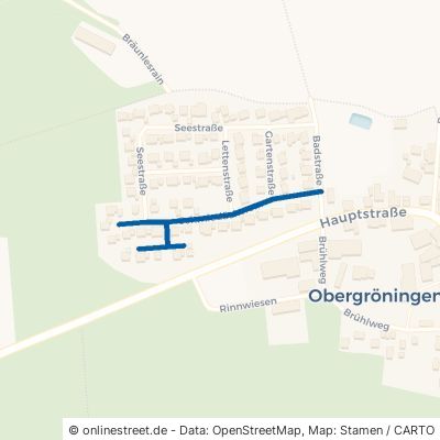 Schmiedäckerstraße Obergröningen 