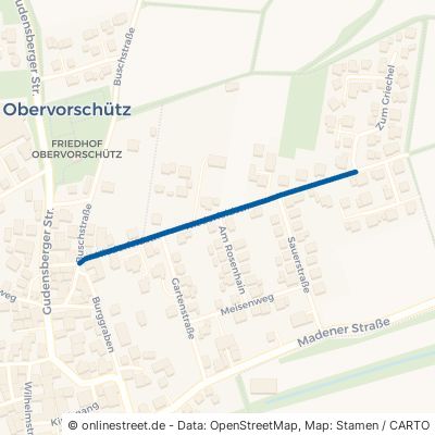 Niederfeldstraße Gudensberg Obervorschütz 