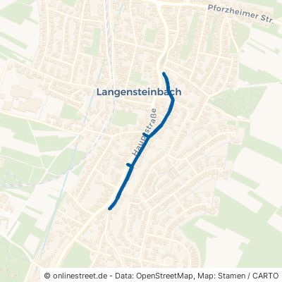 Speicherstraße Karlsbad Langensteinbach