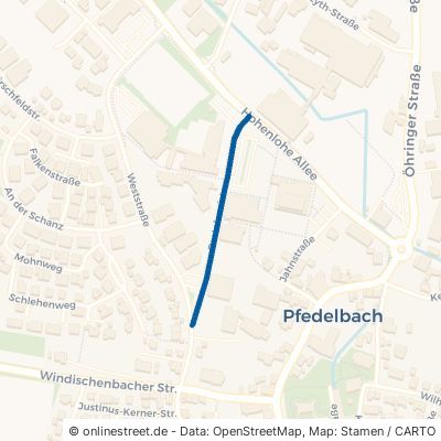 Pestalozzistraße 74629 Pfedelbach 