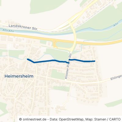 Mühlenstraße Bad Neuenahr-Ahrweiler Heimersheim 