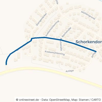 Quellenstraße Ahorn Schorkendorf 
