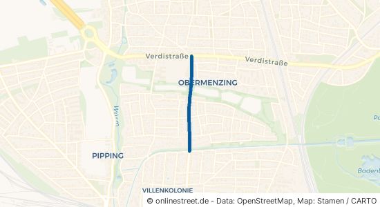 Meyerbeerstraße München Pasing-Obermenzing 