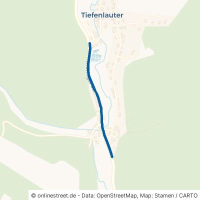 Thüringer Straße Lautertal Tiefenlauter 